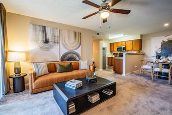 River walk la paz apartments living room